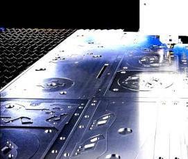 Лазерная резка тонкого металла - тип 3