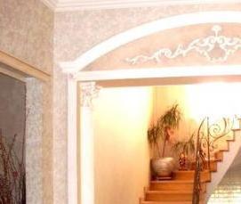 Лепнина на двери - вариант 1