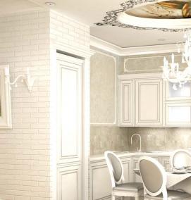 Лепнина на кухне - модель 3