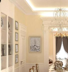 Лепнина на кухне - модель 2