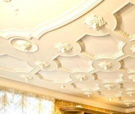 Лепнина на потолке - вариант 4