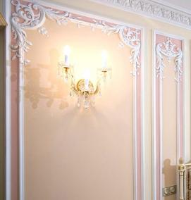 Лепнина на стекле - вариант 1