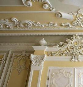 Лепнина на стекле - вариант 4