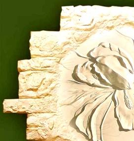 Лепнина на стекле - вариант 3