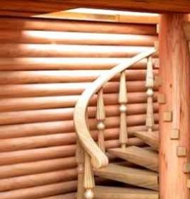 Лестница винтовая деревянная Курск