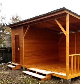 Летний хозблок - тип 4