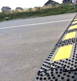 Лежачий полицейский из асфальта - тип 4