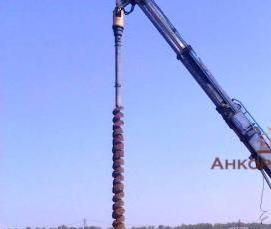 Лидерные сваи - тип 1