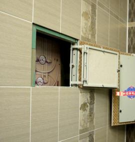 Люк ревизионный металлический - тип 2