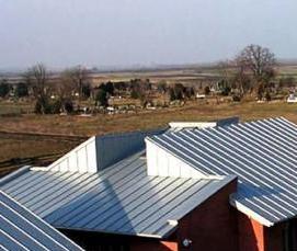 Металлическая кровля фальцевая - тип 2