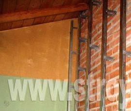 Металлическая обрешетка под - модель 2