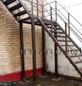 Металлическая пожарная лестница Астрахань