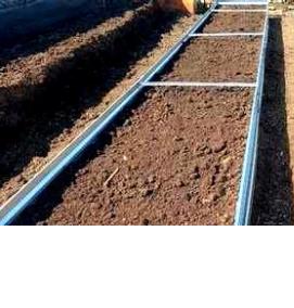 Металлические грядки - вариант 4