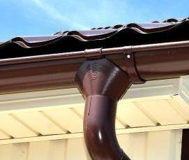 Металлические отливы для крыши - модель 4