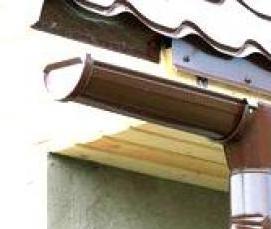 Металлические отливы для крыши - модель 3