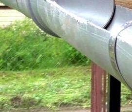 Металлические отливы для крыши - модель 2