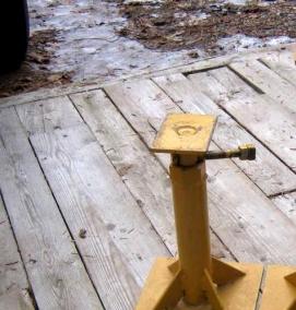 Металлические регулируемые опоры - вариант 1