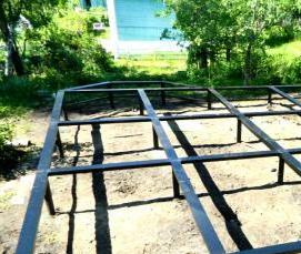 Металлические винтовые сваи - вариант 4