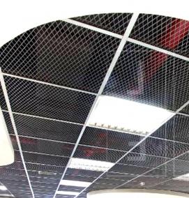 Металлический подвесной потолок - тип 4