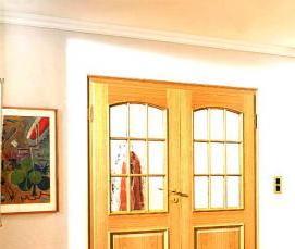 Межкомнатные двери цвета мокко - модель 4