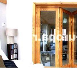 Межкомнатные двери гармошка дерево - тип 1