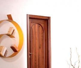 Межкомнатные двери классика орех - тип 4