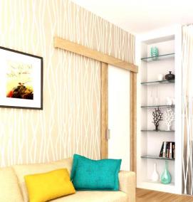 Межкомнатные перегородки вертикальные - вариант 1