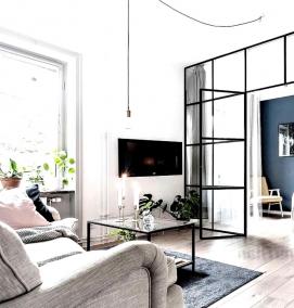 Межкомнатные перегородки вертикальные - вариант 4