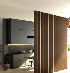 Межкомнатные перегородки вертикальные - вариант 2