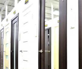 Межкомнатные складные двери экошпон - модель 4