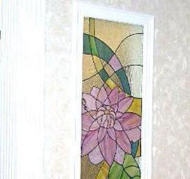 Межкомнатные витражные перегородки - модель 2