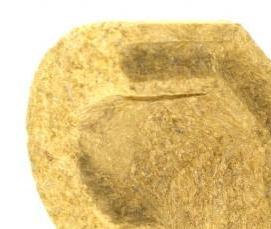 Минеральная вата с алюминиевой фольгой - модель 1