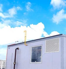 Молниезащита котельной - вариант 4