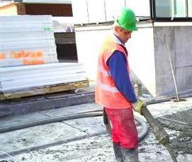 Монолитная стяжка - вариант 1