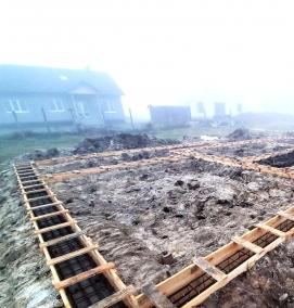 Монолитный ленточный фундамент - модель 3