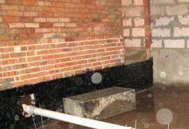 Монтаж канализации в ванной - тип 4