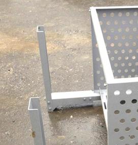 Монтаж корзины для кондиционера - модель 2