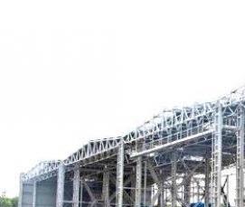 Монтаж металлоконструкций и сэндвич панелей - модель 3