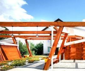 Монтаж монолитного поликарбоната на деревянный каркас - вариант 1