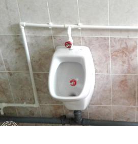 Монтаж писсуара - тип 3