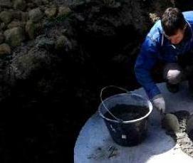 Монтаж железобетонных колец - вариант 4