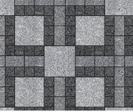 Мощение тротуарной плиткой - вариант 1