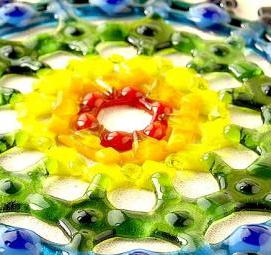 Мозаика серая стеклянная - вариант 1