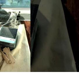 Мозаика зеркальная на сетке - тип 4