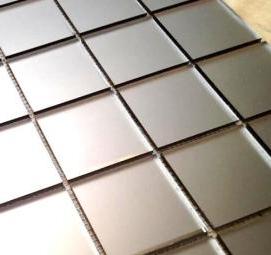 Мозаика зеркальная на сетке - тип 3