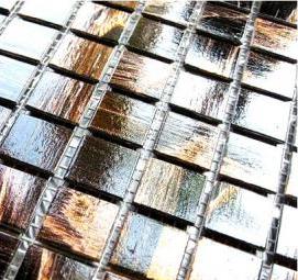 Мозаика зеркальная на сетке - тип 2