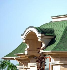 Мягкая гибкая черепица - вариант 1