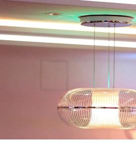 Накладные подвесные светильники светодиодные - модель 1