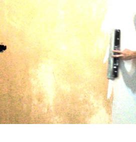 Нанесение финишной шпаклевки на стены под обои - вариант 3