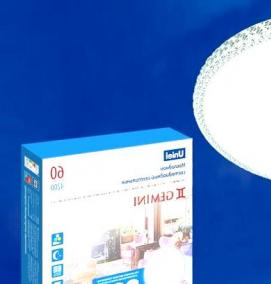 Настенно потолочные светильники с пультом - модель 3